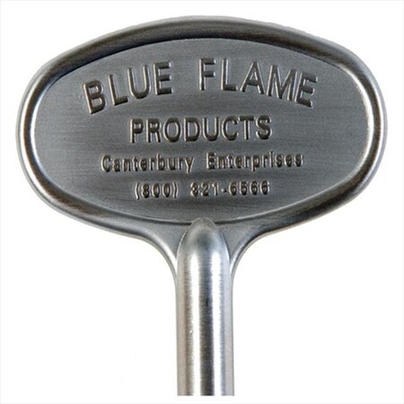 Canterbury Enterprises Llc Blue Flame NKY.8.06 8 in. Universal Key Satin Chrome NKY.8.06